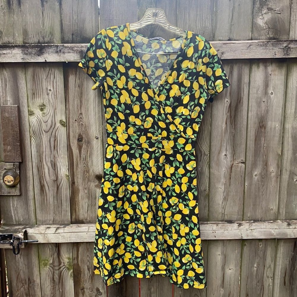 MS Basic lemon dress sz. M